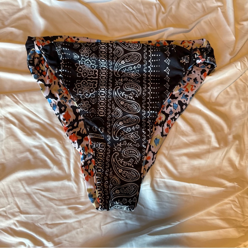 Reversible Maaji Patterned Bikini Bottom